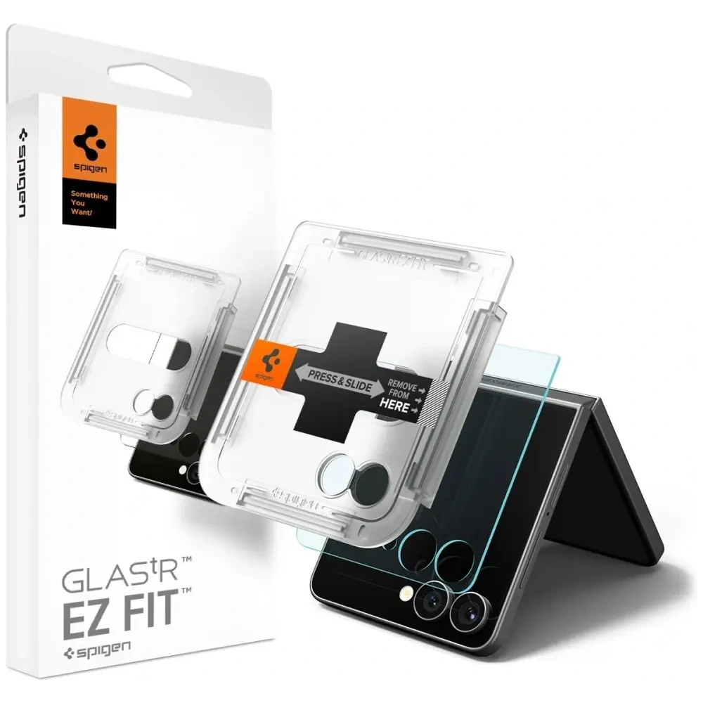 Spigen Glas.tr ez Fit HD Samsung Galaxy Z Flip 7 Clear