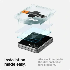 Spigen Glas.tr ez Fit HD Samsung Galaxy Z Flip 7 Clear