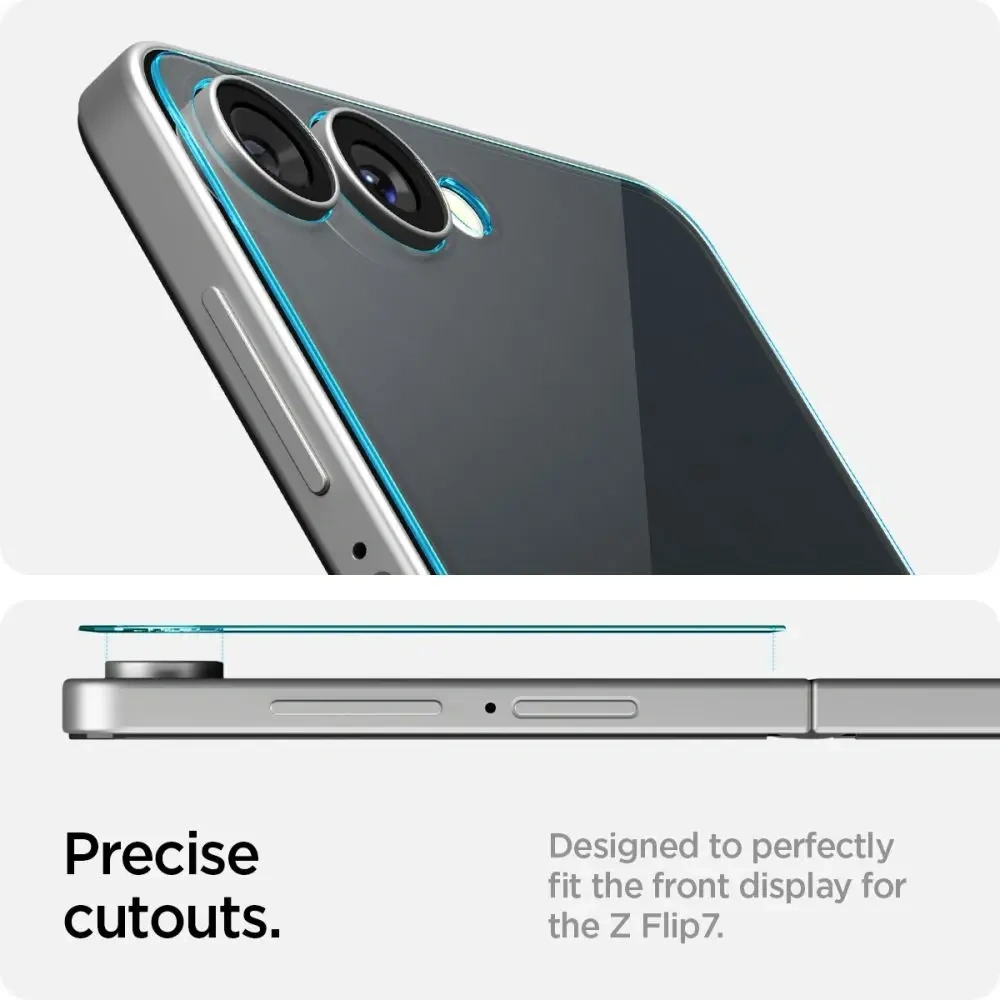 Spigen Glas.tr ez Fit HD Samsung Galaxy Z Flip 7 Átlátszó