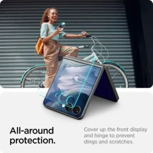 Spigen Glas.tr ez Fit HD Samsung Galaxy Z Flip 7 Clear [2 PACK]