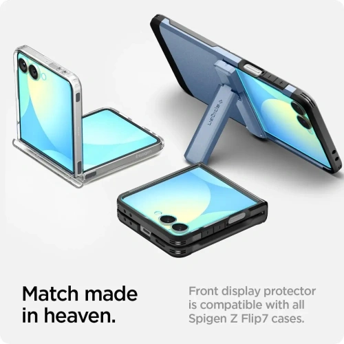 Szkło hartowane Spigen Glas.tr ez Fit HD do Samsung Galaxy Z Flip 7 Clear [2 PACK]