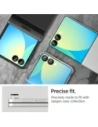 Protector de cameră Spigen Optik Pro HD Glas.tr ez Fit pentru Samsung Galaxy Z Flip 7 Negru [2 PACHET]