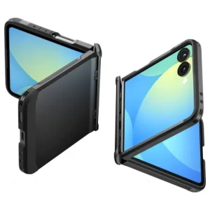 Spigen Slim Armor Pro Mag MagSafe Samsung Galaxy Z Flip 7 Fekete