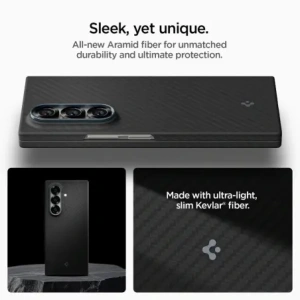 Spigen Airskin Aramid Samsung Galaxy Z Fold 7 Black