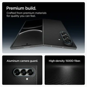 Etui Spigen Airskin Aramid do Samsung Galaxy Z Fold 7 Black