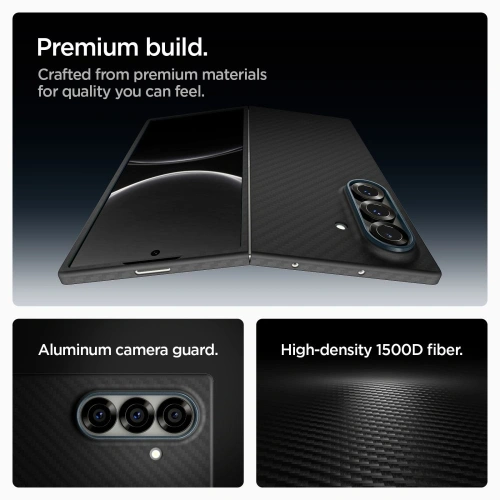 Etui Spigen Airskin Aramid do Samsung Galaxy Z Fold 7 Black
