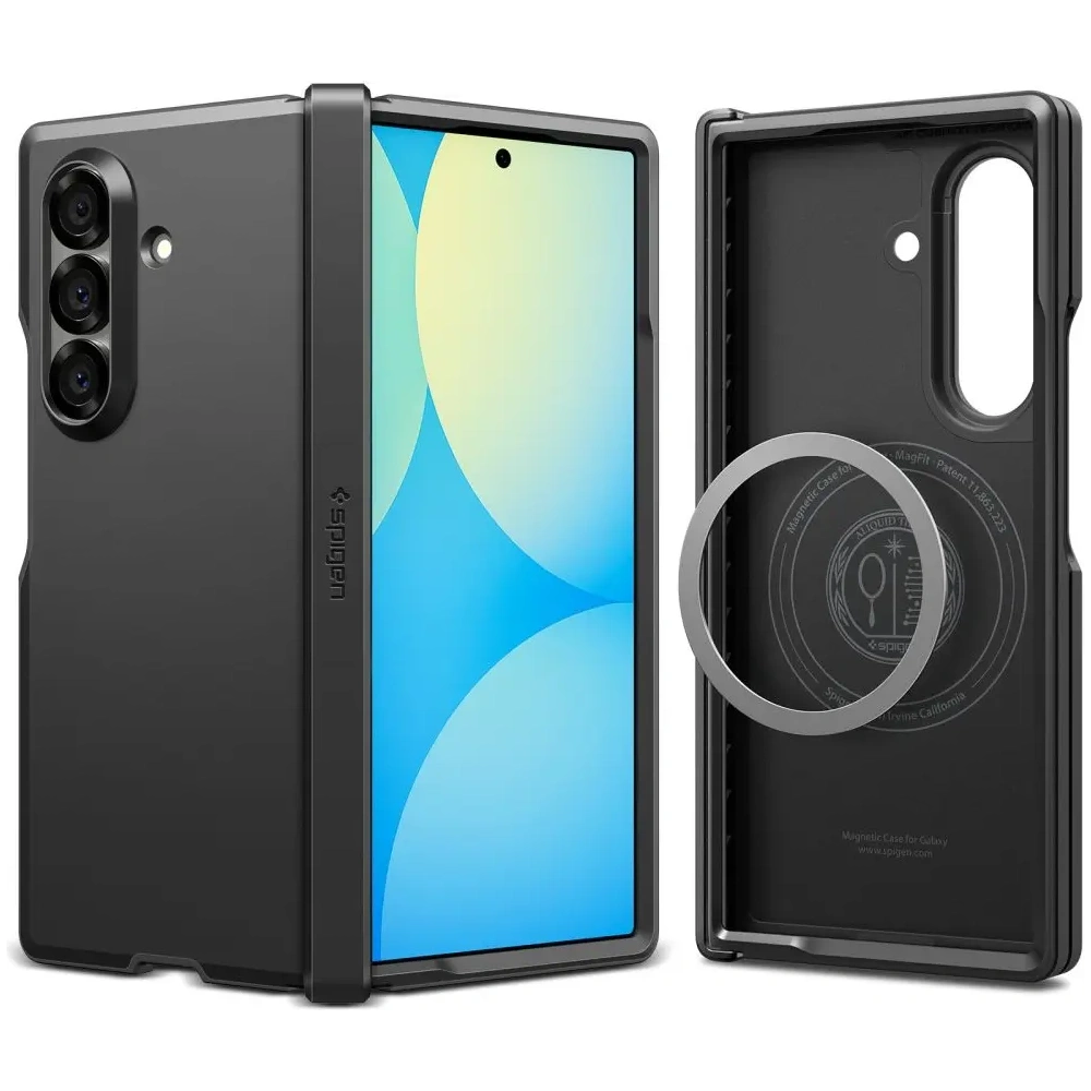 Spigen Tough Armor Pro Mag MagSafe Samsung Galaxy Z Fold 7 Fekete