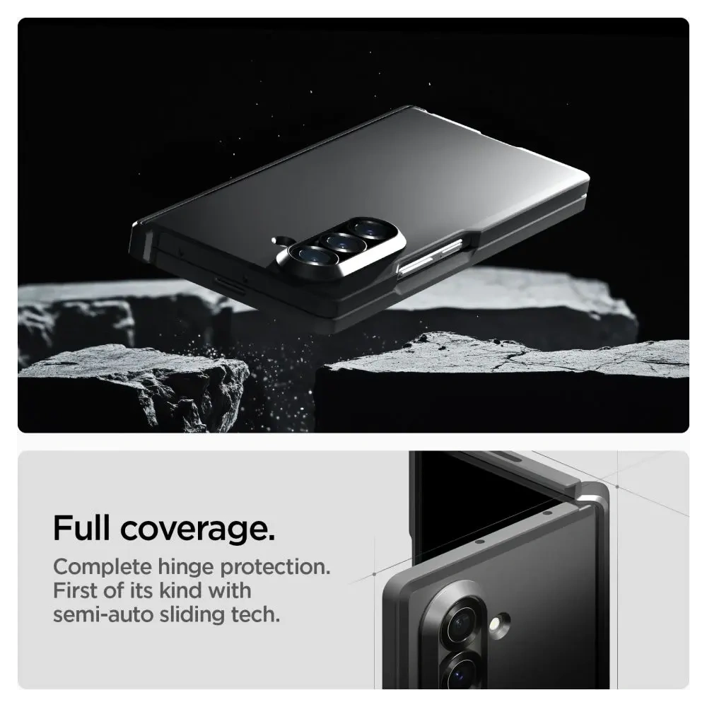 Spigen Tough Armor Pro Mag MagSafe Samsung Galaxy Z Fold 7 Fekete