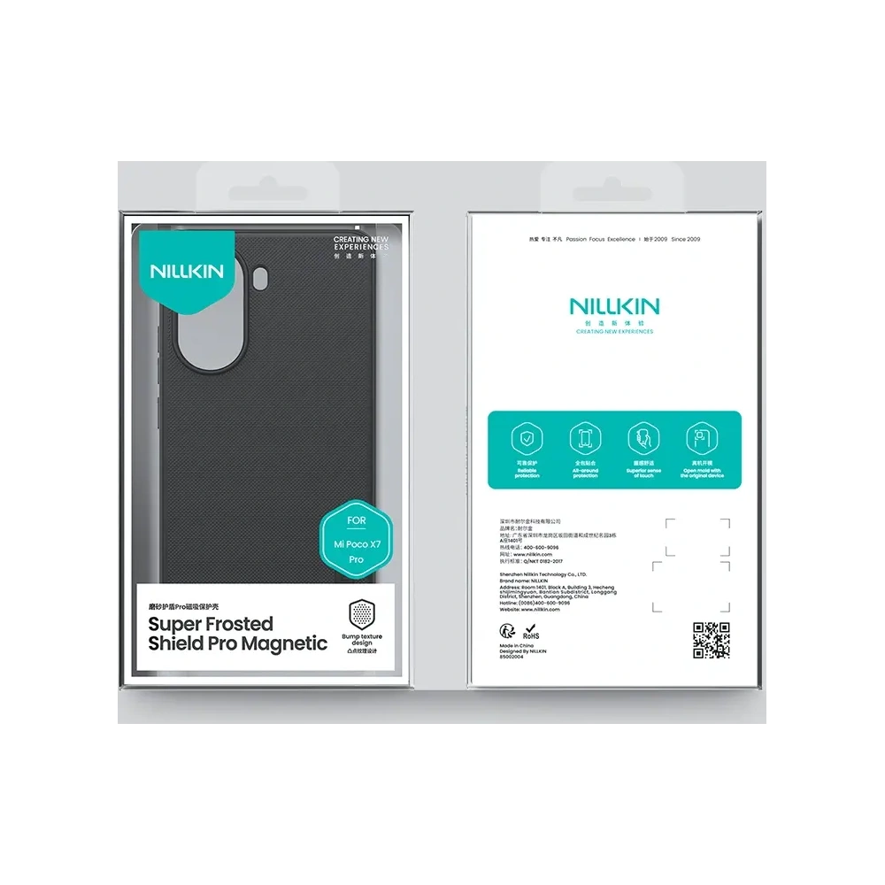 Nillkin Super Frosted Shield Pro Magnetic Xiaomi Poco X7 Pro negru