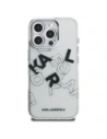 Etui Karl Lagerfeld IML Sketched Graphic do Apple iPhone 16 Pro Max przezroczysty