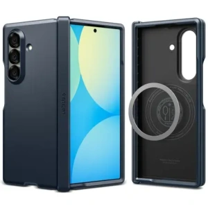 Spigen Tough Armor Pro Mag MagSafe Samsung Galaxy Z Fold 7 Metal Slate