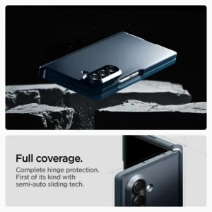 Spigen Tough Armor Pro Mag MagSafe Samsung Galaxy Z Fold 7 Metal Slate