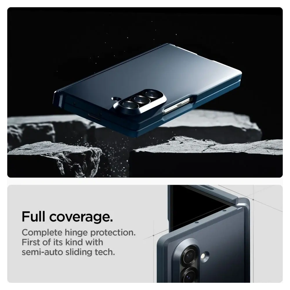 Spigen Tough Armor Pro Mag MagSafe Samsung Galaxy Z Fold 7 Fém Slate