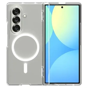 Etui Spigen Ultra Hybrid Pro Mag MagSafe do Samsung Galaxy Z Fold 7 Clear/white