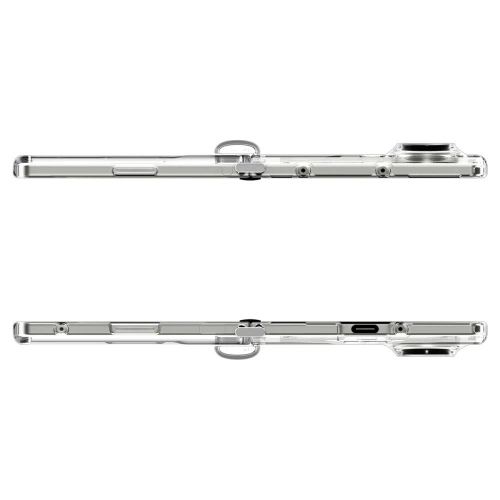 Etui Spigen Ultra Hybrid Pro Mag MagSafe do Samsung Galaxy Z Fold 7 Clear/white