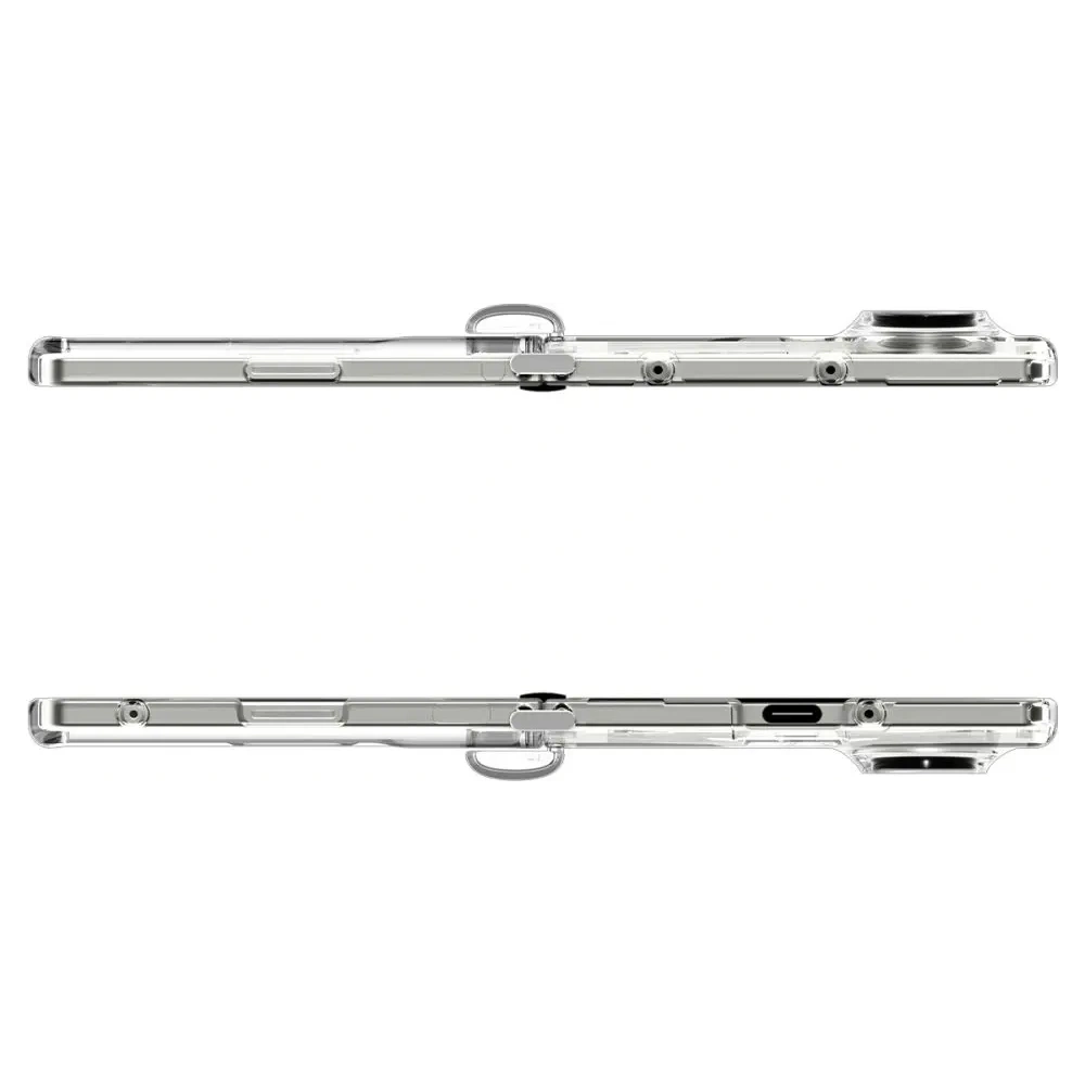 Spigen Ultra Hybrid Pro Mag MagSafe Samsung Galaxy Z Fold 7 Transparent/Alb