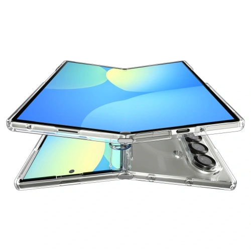 Etui Spigen Ultra Hybrid Pro Mag MagSafe do Samsung Galaxy Z Fold 7 Clear/white