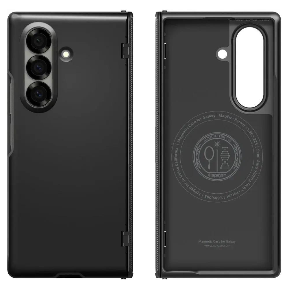 Spigen Slim Armor Pro Mag MagSafe Samsung Galaxy Z Fold 7 Fekete
