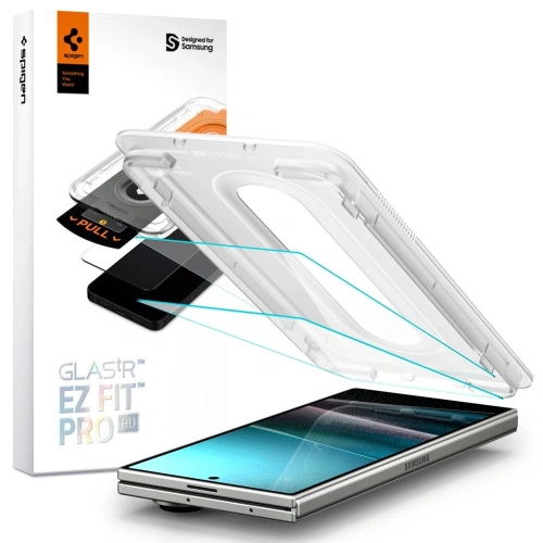 Szkło hartowane Spigen Glas.tr ez Fit Pro HD do Samsung Galaxy Z Fold 7 Clear [2 PACK]