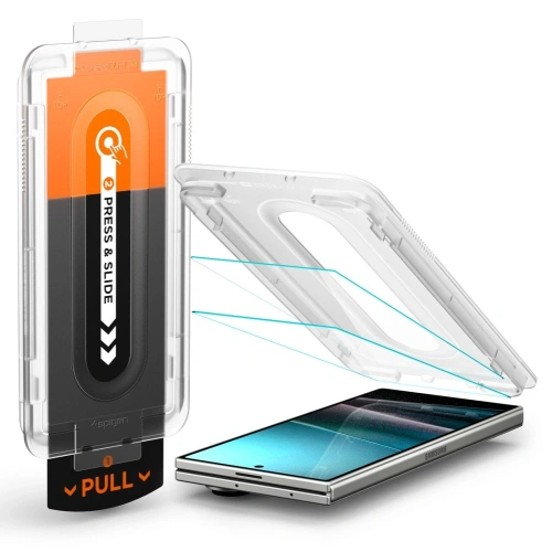 Szkło hartowane Spigen Glas.tr ez Fit Pro HD do Samsung Galaxy Z Fold 7 Clear [2 PACK]