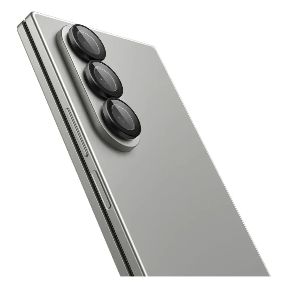 Spigen Optik Pro HD Glas.tr ez Fit Camera Protector Samsung Galaxy Z Fold 7 Black [2 PACK]