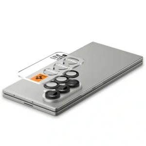 Protector de cameră Spigen Optik Pro HD Glas.tr ez Fit pentru Samsung Galaxy Z Fold 7 Negru [2 PACHET]