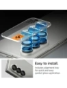 Protector de cameră Spigen Optik Pro HD Glas.tr ez Fit pentru Samsung Galaxy Z Fold 7 Negru [2 PACHET]