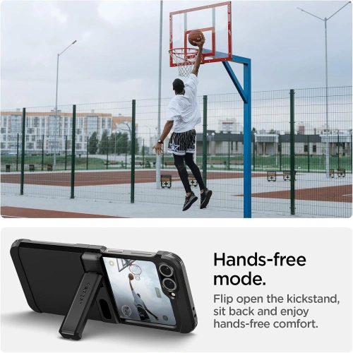 Etui Spigen Tough Armor Pro Mag MagSafe do Samsung Galaxy Z Flip 6 / 7 FE Black