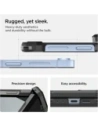 Spigen Tough Armor Pro Mag MagSafe Samsung Galaxy Z Flip 6 / 7 FE Negru