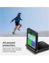 Spigen Tough Armor Pro Mag MagSafe Samsung Galaxy Z Flip 6 / 7 FE Fekete