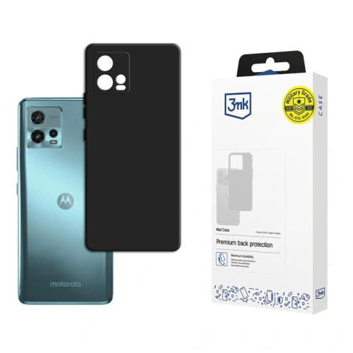 Etui 3MK Matt Case Motorola Moto G72 czarne