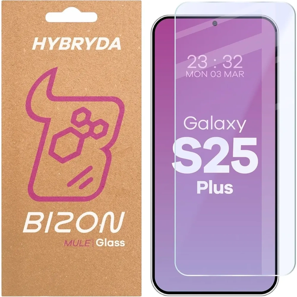 Bizon Glass Mule Samsung Galaxy S25+ Plus