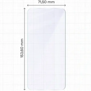 Elastyczne szkło hybrydowe Bizon Glass Mule do Galaxy S25 Plus
