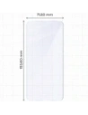 Elastyczne szkło hybrydowe Bizon Glass Mule do Galaxy S25 Plus