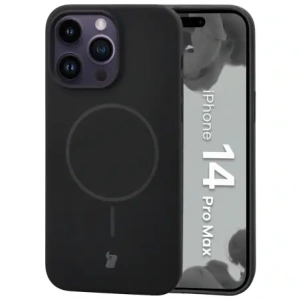 Bizon Soft Case Magnetic Apple iPhone 14 Pro Max black