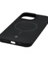 Silikonowe etui z pierścieniem magnetycznym Bizon Soft Case Magnetic do Apple iPhone 14 Pro Max czarne