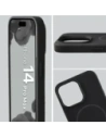 Silikonowe etui z pierścieniem magnetycznym Bizon Soft Case Magnetic do Apple iPhone 14 Pro Max czarne