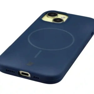 Bizon Soft Case Magnetic Apple iPhone 15 navy blue