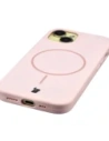 Bizon Soft Case Magnetic Apple iPhone 15 light pink