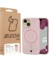 Bizon Soft Case Magnetic Apple iPhone 15 light pink