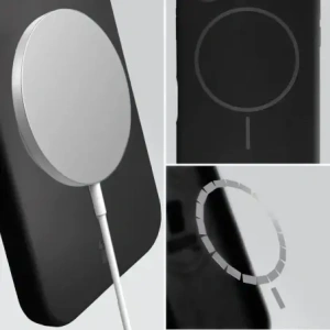 Bizon Soft Case Magnetic Apple iPhone 15 Pro Max black