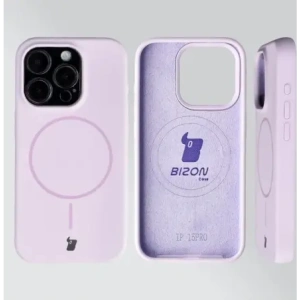 Bizon Soft Case Magnetic Apple iPhone 15 Pro light purple