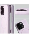 Bizon Soft Case Magnetic Apple iPhone 15 Pro light purple
