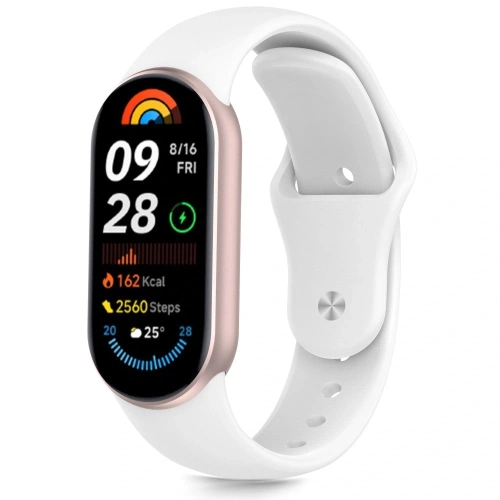 Pasek Tech-Protect IconBand Pure Xiaomi Smart Band 8 / 9 / 10 / NFC White