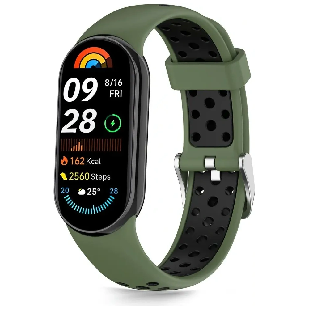 Tech-Protect IconBand Air Xiaomi Smart Band 8 / 9 / 10 / NFC Green/black