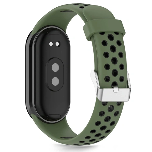 Pasek Tech-Protect IconBand Air Xiaomi Smart Band 8 / 9 / 10 / NFC Green/black