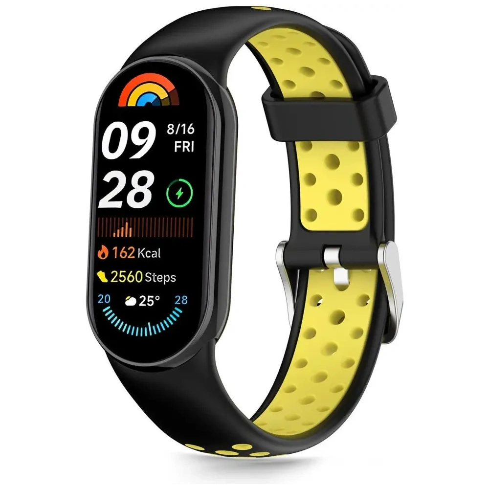 Tech-Protect IconBand Air Xiaomi Smart Band 8 / 9 / 10 / NFC Black/yellow