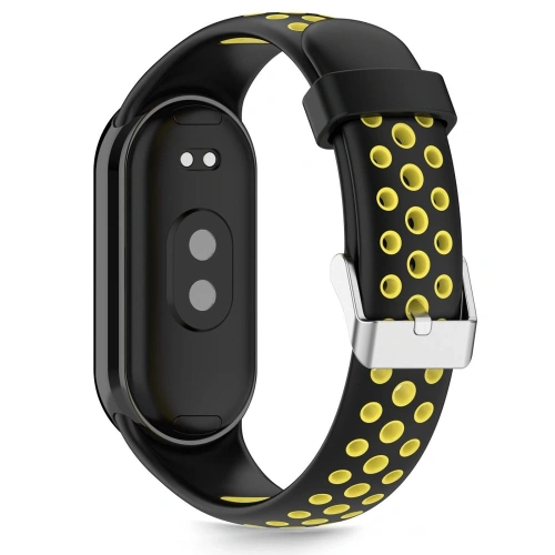 Pasek Tech-Protect IconBand Air Xiaomi Smart Band 8 / 9 / 10 / NFC Black/yellow