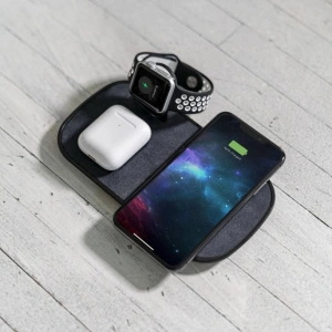 Hurtownia GSM - Ładowarka bezprzewodowa do Apple Watch, AirPods, iPhone Mophie 3-in-1 Wireless Charging Pad - MPH014 - {ean13} - Hurt
