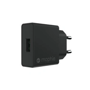 Hurtownia GSM - Ładowarka sieciowa Mophie USB-A 18W (czarna) - MPH017BLK - {ean13} - Hurt